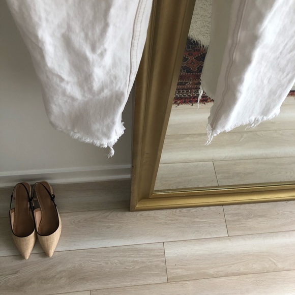 ZARA High Rise Straight Crop Jeans - Picture 10 of 12